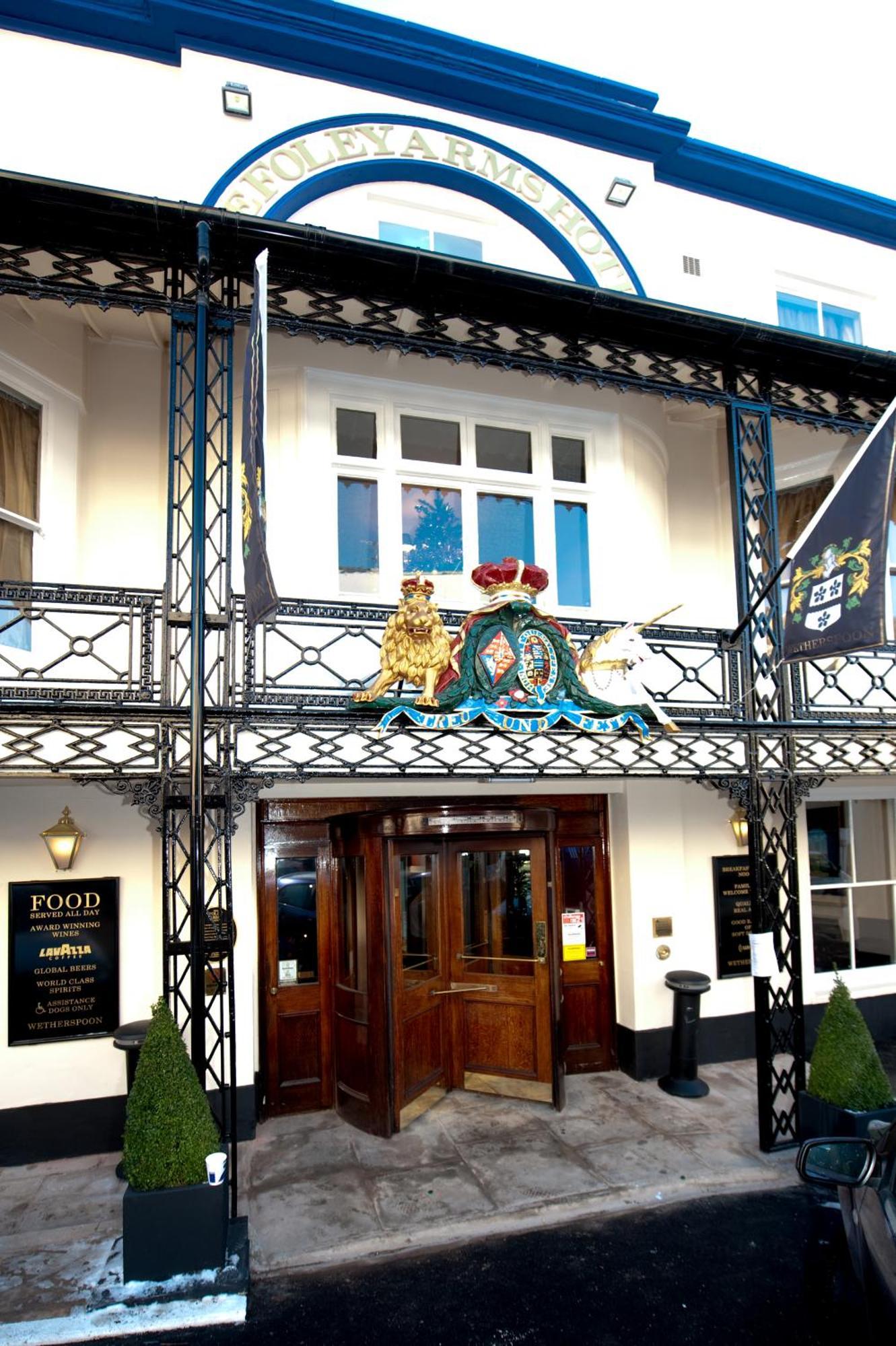 Foley Arms Hotel Great Malvern Esterno foto